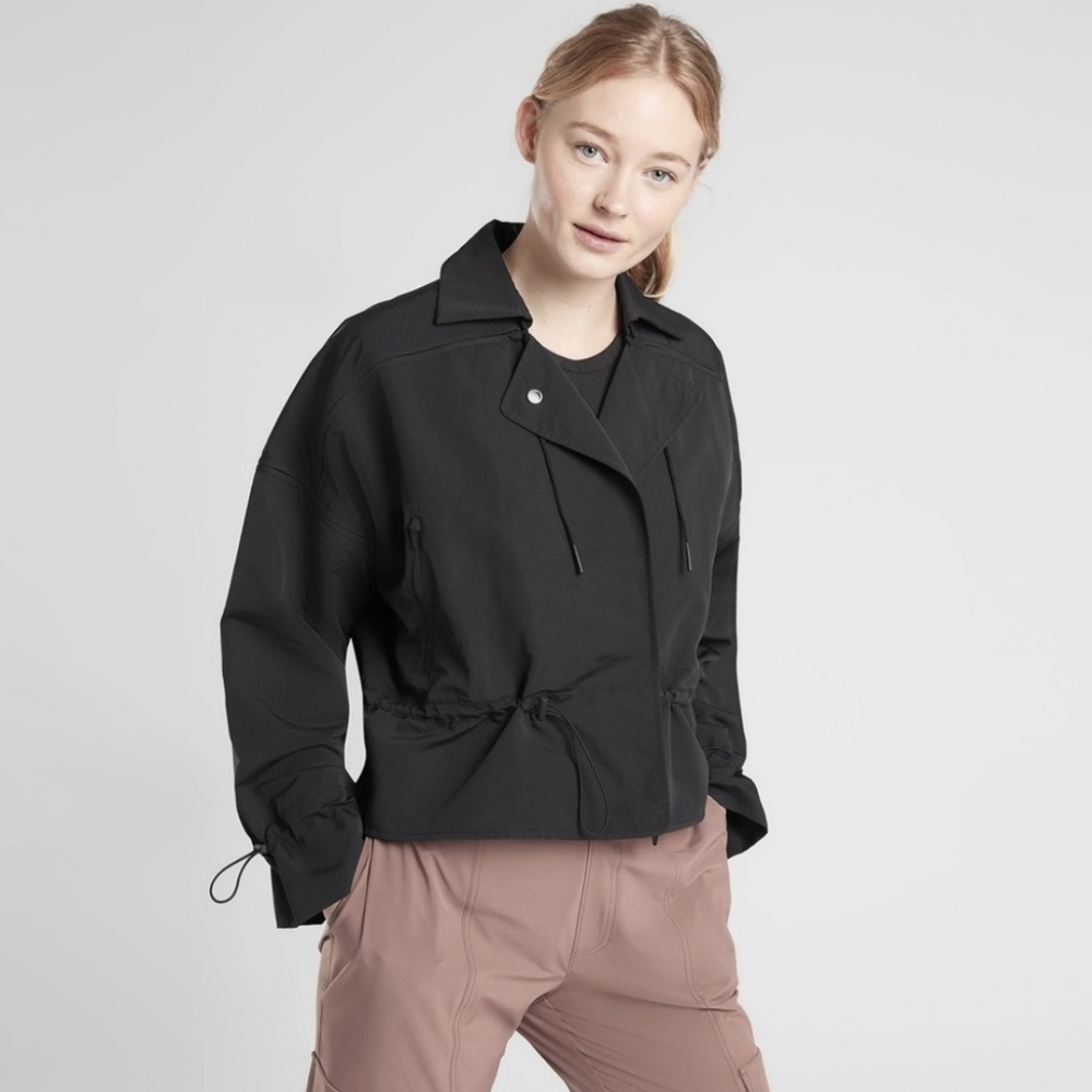 Athleta Acadia Jacket In Black